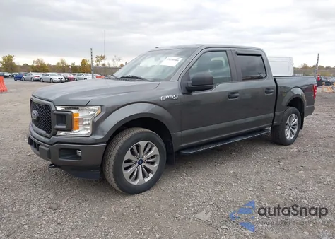 2018 Ford F-150 Xl из США, поврежденный, VIN 1FTEW1EP4JFD92673